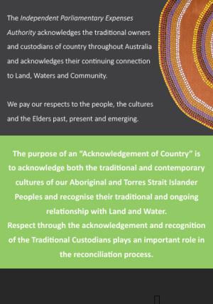 Acknowledgement of Country